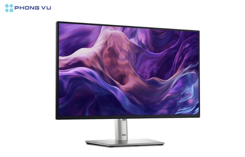 Màn hình LCD Dell P2425H tấm nền IPS đảm bảo hình ảnh có màu sắc chính xác
