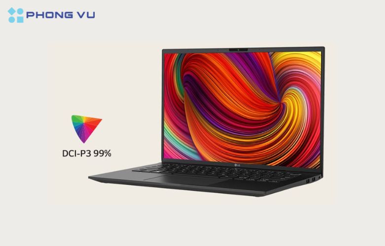 Màn hình của LG Gram 14Z90S-G.AH75A5 cho phép người dùng trải nghiệm hình ảnh sống động và sắc nét hơn