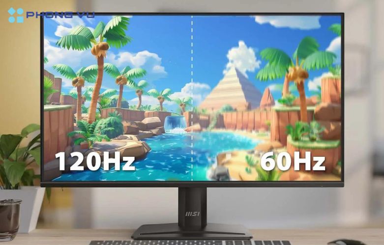 Tần số quét cao cùng thời gian phản hồi nhanh giúp các game thủ làm chủ mọi tựa game
