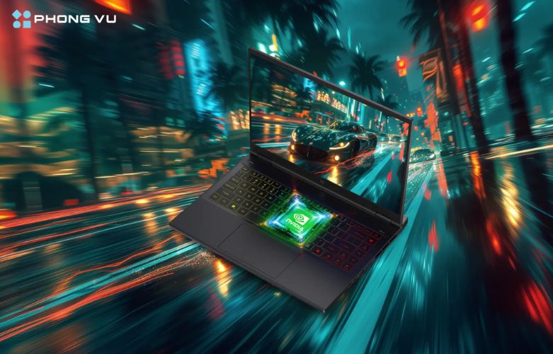Helios Neo 14 với card đồ họa NVIDIA® GeForce RTX™ 4060 với 8GB VRAM GDDR6, dựa trên kiến trúc Ada Lovelace tiên tiến