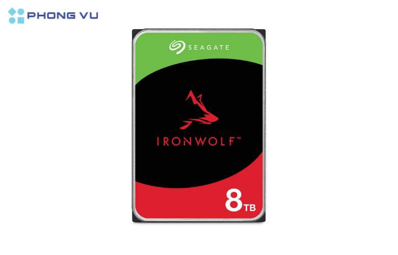 Với thiết kế bền bỉ, kích thước tiêu chuẩn 3.5 inch và kết nối SATA 3, SEAGATE HDD IronWolf 8TB là một lựa chọn lý tưởng cho các hệ thống lưu trữ yêu cầu độ tin cậy 