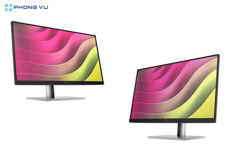 Màn hình LCD HP 23.8" E24t G5 - 6N6E6AA có cổng kết nối tiện nghi