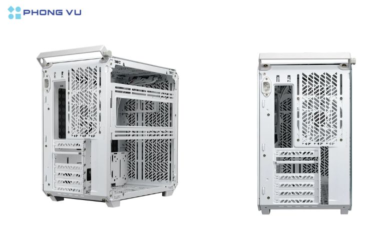 Case Cooler Master QUBE 500 FLATPACK MACARON EDITION trang bị đèn LED ARGB