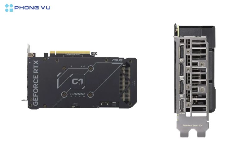 Card màn hình ASUS Dual GeForce RTX 4060 O8GB GDDR6 EVO kết nối tiện nghi
