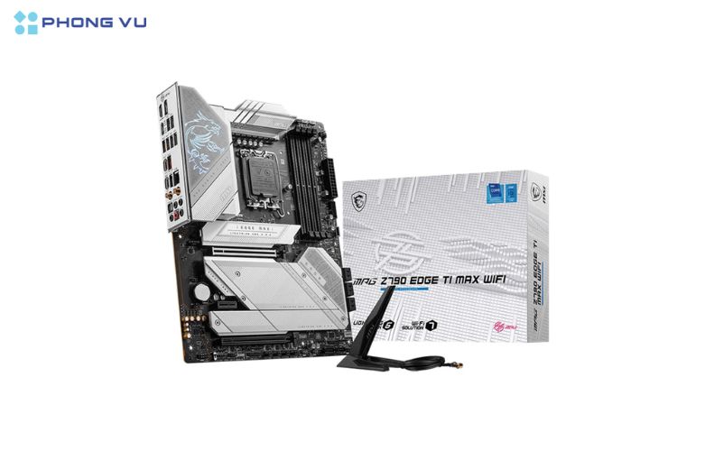 Mainboard MSI Z790 EDGE TI MAX WF thiết kế hiện đại