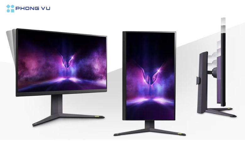 Màn hình LCD LG 27GR93U-B.ATN sở hữu thiết kế riếng biệt cho game thủ
