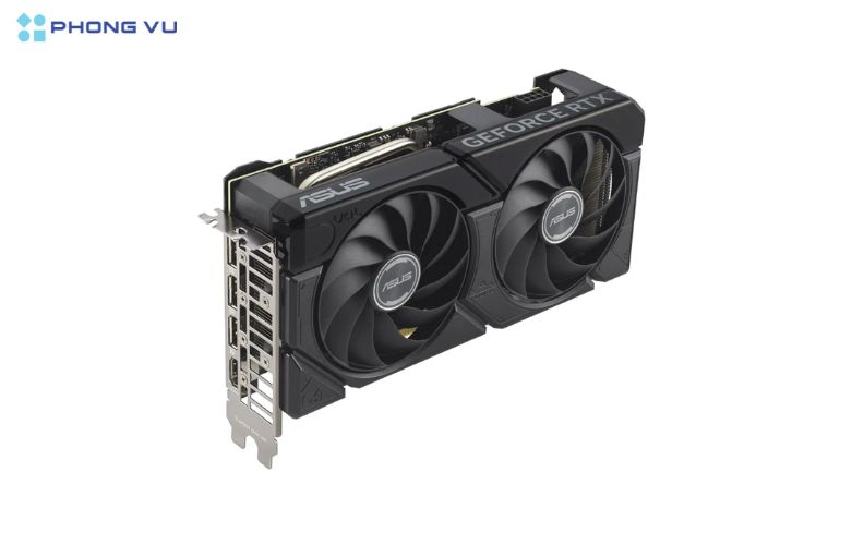 Card màn hình ASUS Dual GeForce RTX 4060 O8GB GDDR6 EVO tản nhiệt tốt