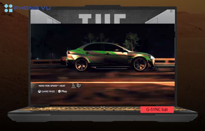 Laptop ASUS TUF Gaming A15 FA506NFR-HN075W cho phép người dùng tận hưởng chất lượng hình ảnh tuyệt vời