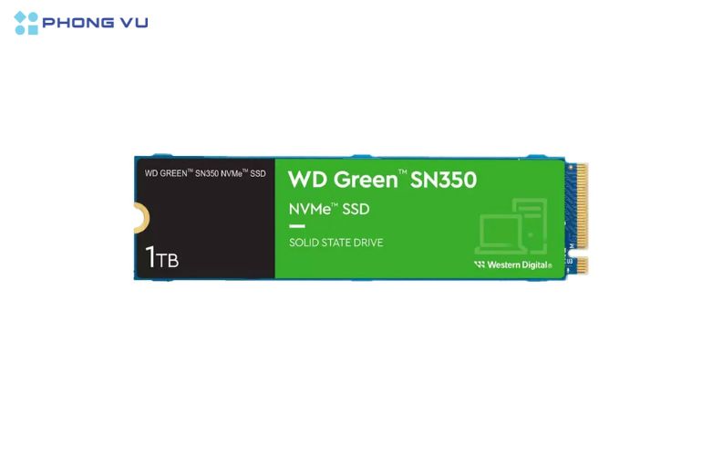 Ổ cứng gắn trong WD GREEN SSD thiết kế nhỏ gọn, tinh tế