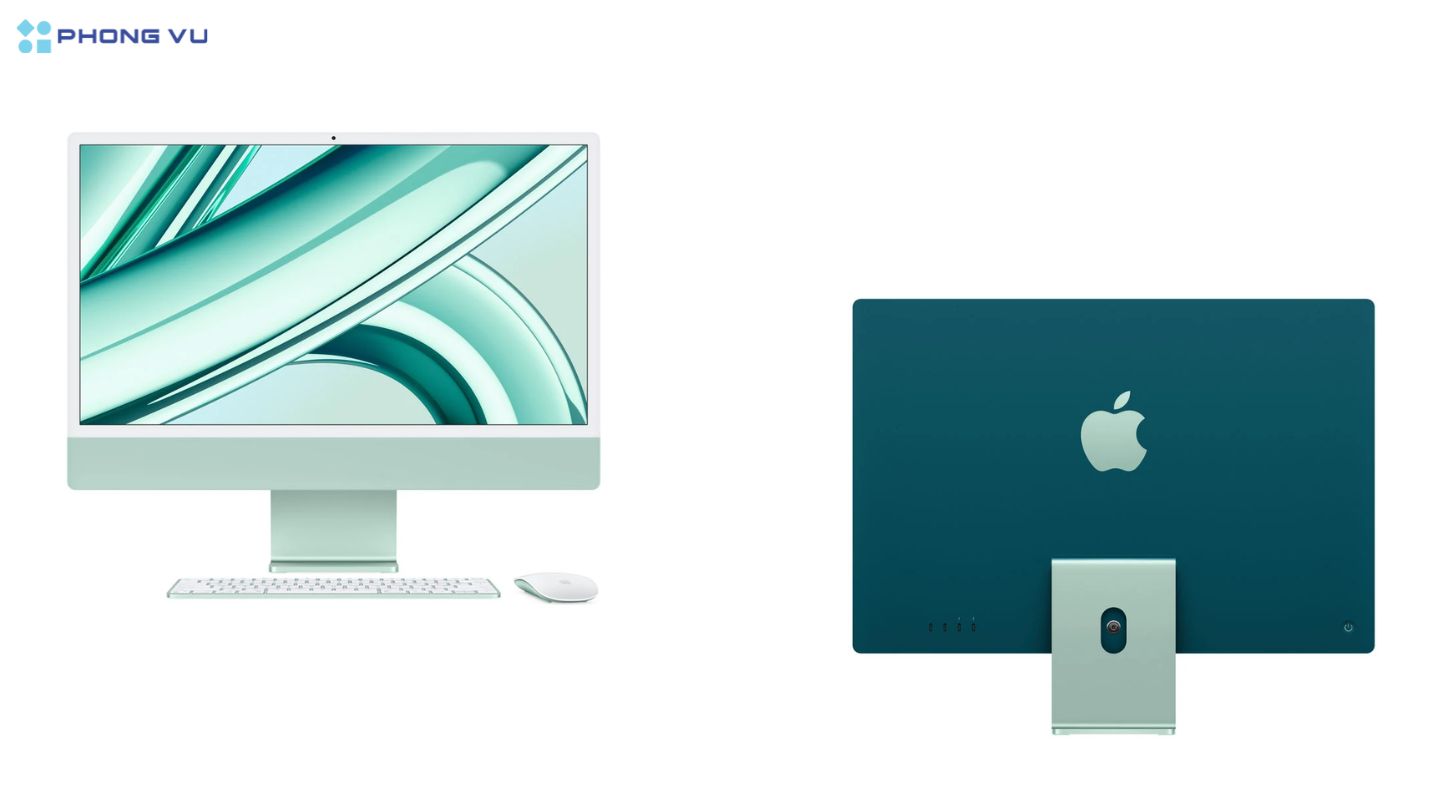 Đường viền màn hình iMac siêu mỏng góp phần tăng diện tích hiển thị 