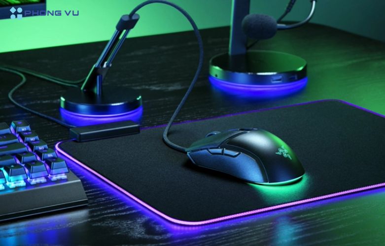 Cảm biến quang học 8500DPI trên chuột vi tính Razer Cobra (RZ01-04650100-R3M1)