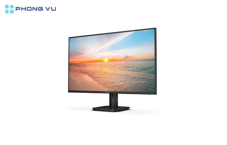 Với viền bezel mỏng, màn hình PHILIPS 27E1N1100A/74 tạo nên một không gian làm việc và giải trí chuyên nghiệp