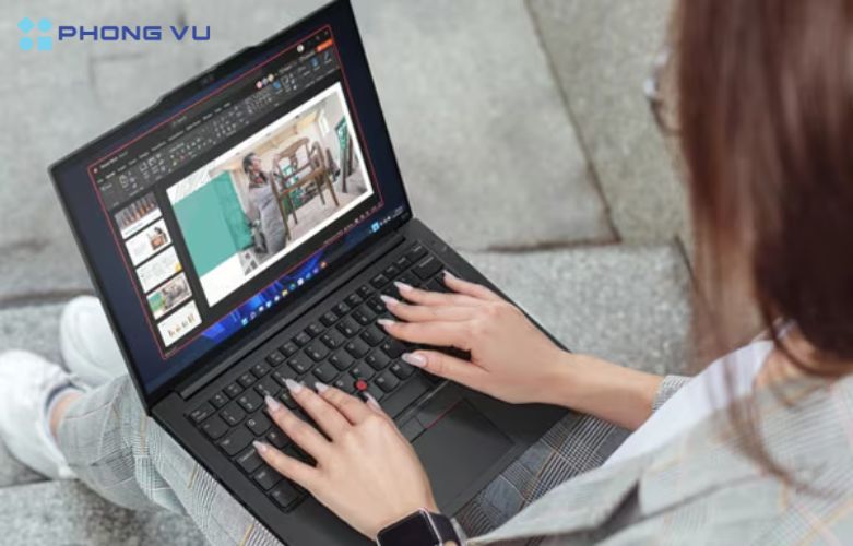 Màn hình rộng 14 inch chống chói giúp tăng trải nghiệm hình ảnh cho người dùng