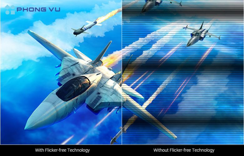 Sự kết hợp giữa Adaptive-Sync và G-SYNC giúp màn hình ASUS TUF Gaming VG259QM mang lại lợi thế cạnh tranh, cho phép game thủ phản ứng nhanh và chính xác trong mọi tình huống
