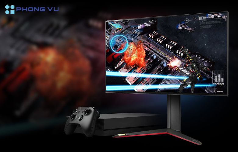Màn hình LG 27" 27GP95R-B.ATV hiển thị màu sắc rực rỡ với gần 16.7 triệu màu