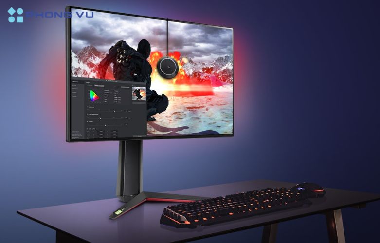 Màn hình LG 27 inch 27GP95R-B.ATV mang đến trải nghiệm chơi game tuyệt vời với các tính năng tiên tiến, đảm bảo mượt mà, không giật lag và hình ảnh sắc nét