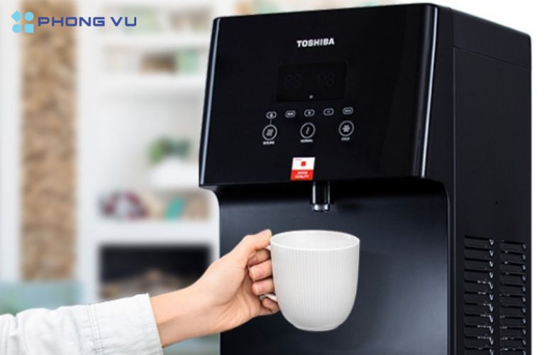 Bạn không cần phải đun sôi nước hoặc làm lạnh nước trước khi sử dụng, giúp bạn có thể sử dụng nước ngay khi cần