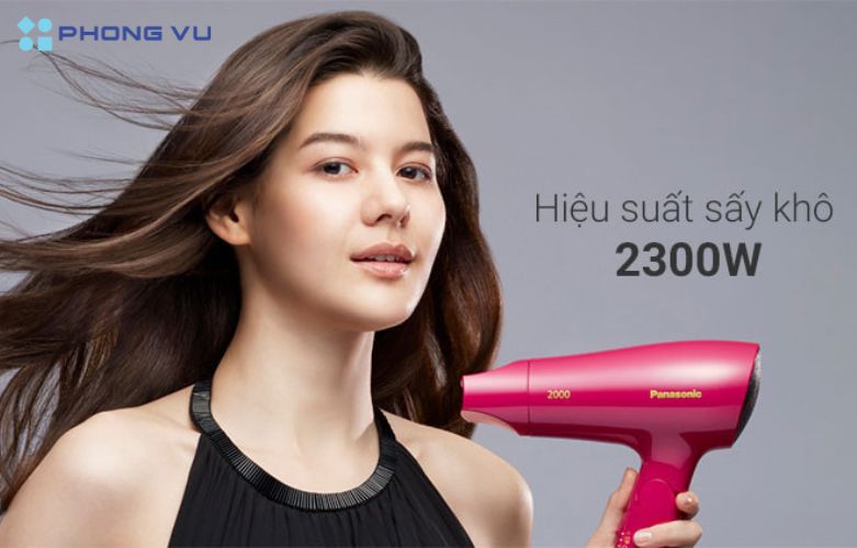 Máy sấy tóc giúp làm tóc khô nhanh hơn