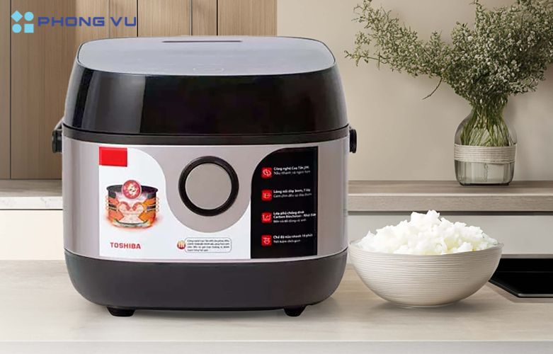 Chỉ với vài thao tác đơn giản, bạn đã có ngay một nồi cơm thơm ngon, dẻo mềm