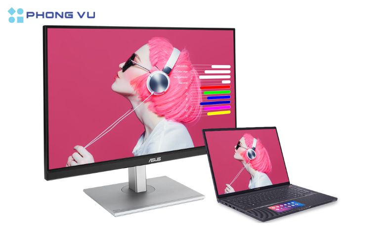 Màn hình LCD ASUS 27" ProArt PA278CGV đạt 95% DCI-P3, đảm bảo màu sắc được tái tạo chính xác và sống động
