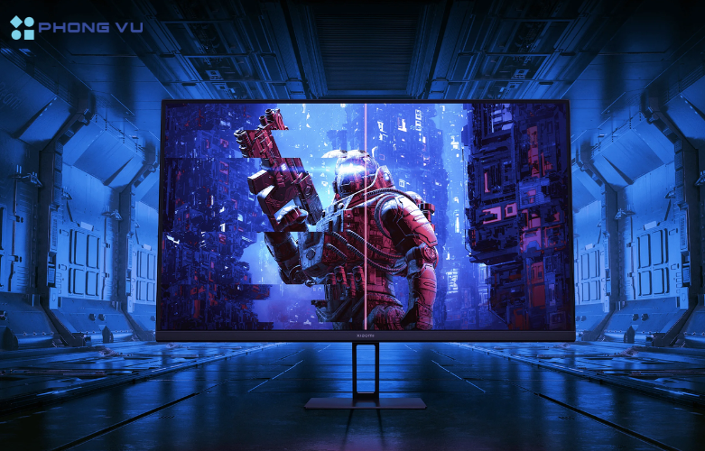 Màn hình Xiaomi G27i EU với FreeSync™ Premium, giảm thiểu xé hình.