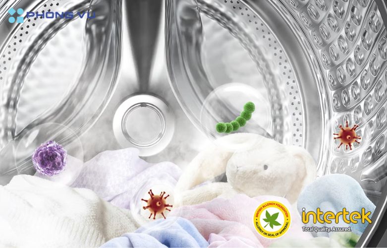 Công nghệ tạo bọt hòa tan bột giặt nhanh chóng, thẩm thấu sâu vào từng sợi vải
