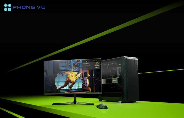 Hiệu suất GPU GeForce RTX™ 4060 Ti giúp card màn hình có thể giải quyết các tác vụ đồ họa nhanh chóng