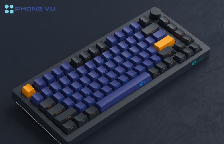 Thiết kế Bàn phím cơ AKKO 5075B Plus Horizon tối giản, tối ưu hóa không gian làm việc