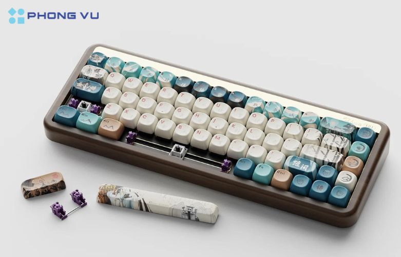 Đèn nền RGB còn có thể được đồng bộ hóa với các thiết bị ngoại vi khác như chuột và tai nghe, tạo nên một hệ sinh thái ánh sáng đồng nhất và hài hòa