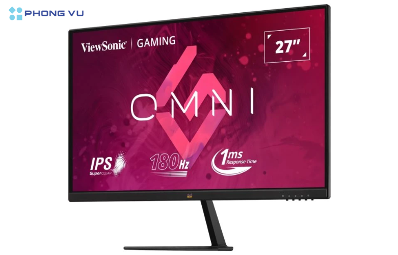 Màn hình Viewsonic VX2779-HD-PRO với thiết kế hiện đại, mỏng nhẹ và bề mặt chống lóa.