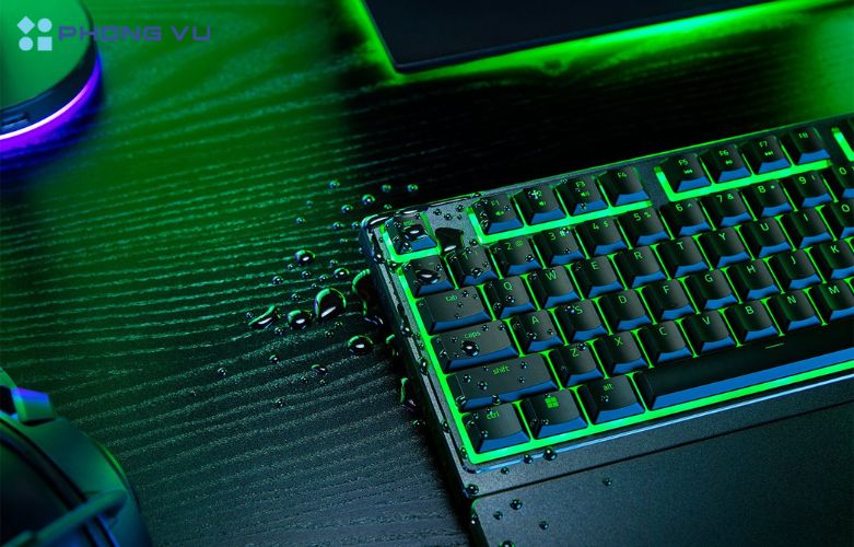 Hệ thống ánh sáng Razer Chroma™ RGB của Razer Ornata V3 X giúp cá nhân hóa trải nghiệm gõ phím của người dùng