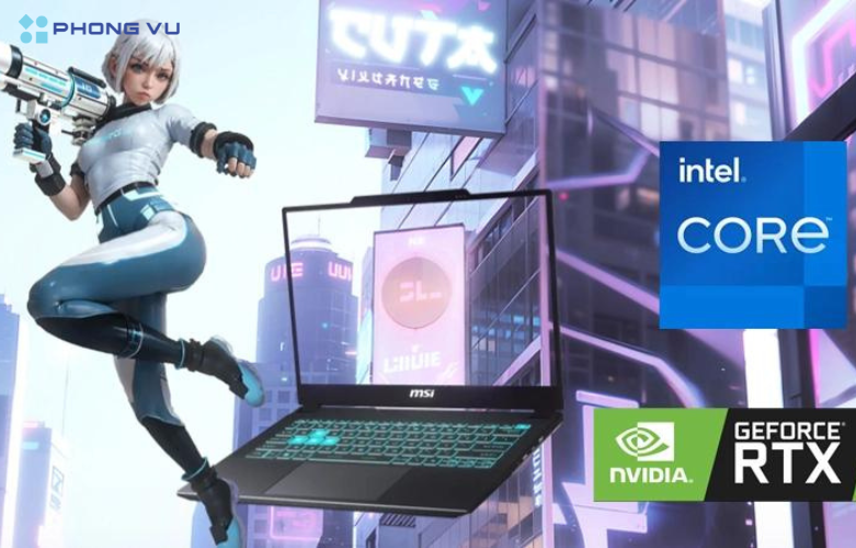 Card đồ họa GeForce RTX™ 4050 mang đến hiệu suất xử lý hình ảnh và đồ họa ấn tượng.