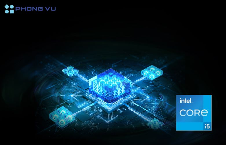 CPU Intel® Core™ i5-13420H trên MSI Thin 15 B13UCX-2080VN đảm bảo sự ổn định và mượt mà trong mọi tác vụ, đáp ứng tốt nhu cầu của người dùng hiện đại