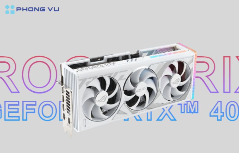 Công nghệ tản nhiệt trên card đồ họa ASUS ROG Strix GeForce RTX 4090 24GB GDDR6X tiên tiến gồm tản nhiệt bằng quạt, tản nhiệt buồng hơi và tản nhiệt tăng cường