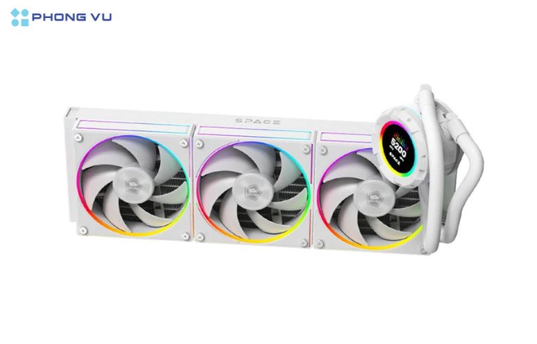 Bộ Tản Nhiệt Nước Id-Cooling Space SL360 Xe White tương thích dễ dàng