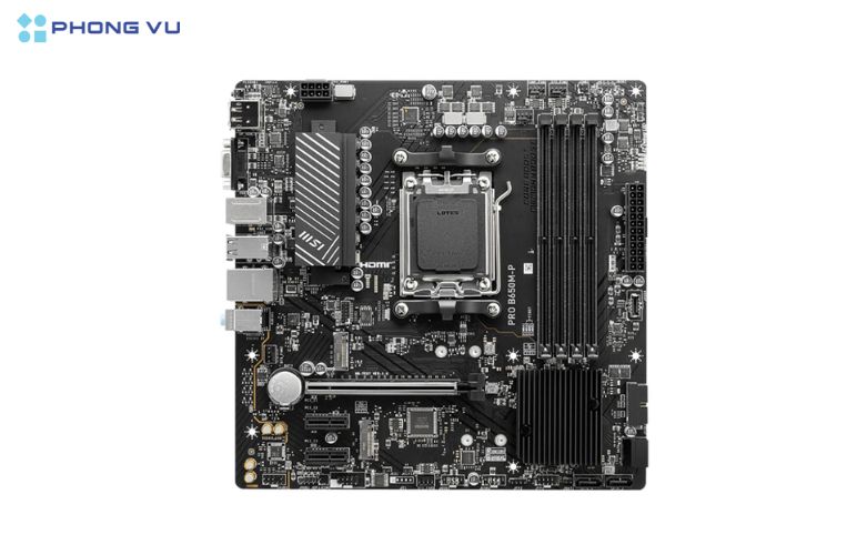 Mainboard MSI B650M-P trang bị socket AMD B650, chipset AM5