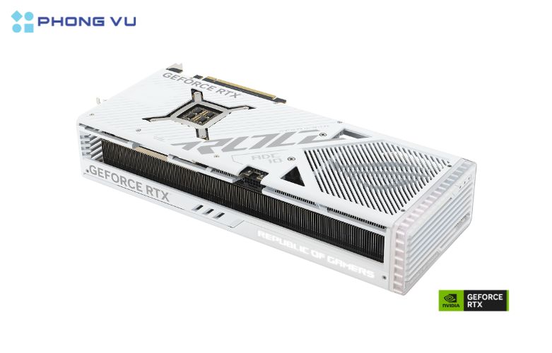 Card màn hình ASUS ROG Strix GeForce RTX 4090 24GB GDDR6X White OC Edition cho phép nguồn điện đề xuất lên đến 1000w đảm bảo chúng hoạt động ổn định trong thời gian dài