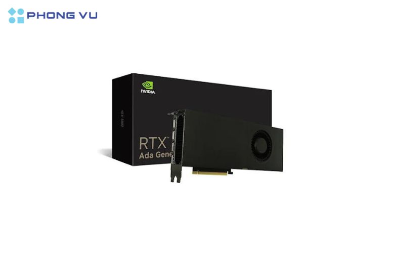 PCI-E 4.0 x16 giúp card đồ họa sử dụng tối đa hiệu suất kết nối, giúp tối ưu hóa khả năng xử lý và đảm bảo hiệu suất ổn định cho các ứng dụng chuyên nghiệp