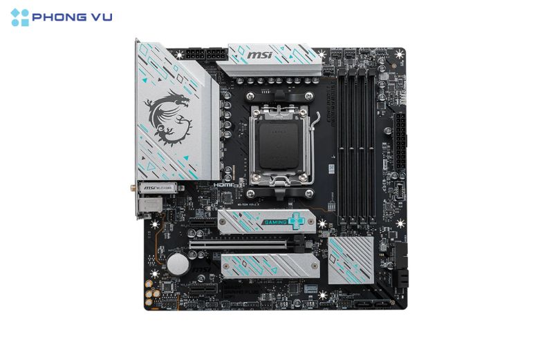 Mainboard MSI B650M GAMING PLUS WIFI trang bị chipset AMD B650