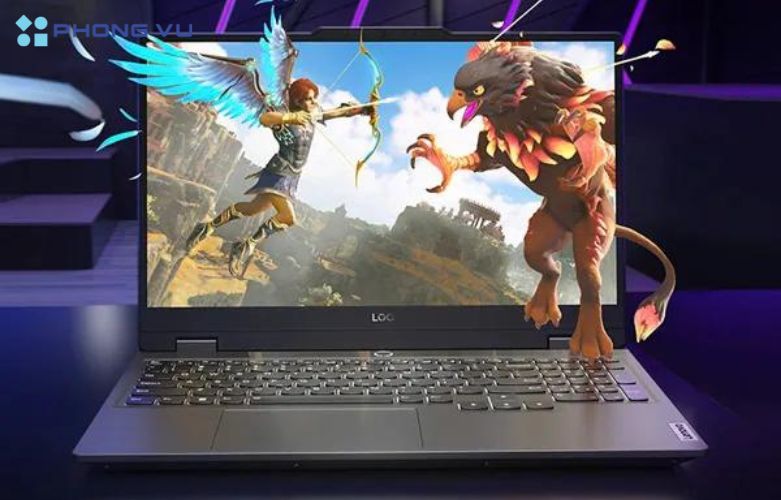 Màn hình Laptop Lenovo LOQ 15IRX9 - 83DV00UFVN cực sống động, giúp bạn đắm chìm trong thế giới game với chi tiết sống động và hình ảnh chân thực nhất