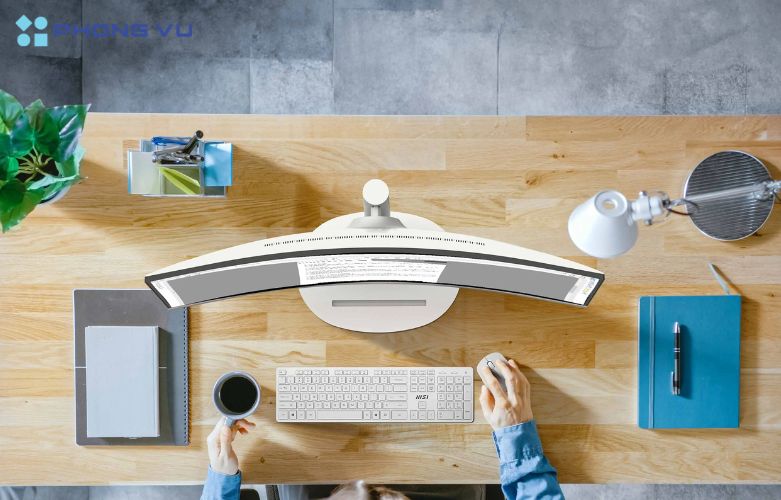 Kết hợp giữa hiệu năng hiển thị HDR và các giải pháp chăm sóc mắt tiên tiến, màn hình cong MSI Modern MD342CQPW là sự lựa chọn tối ưu cho công việc và giải trí, đặc biệt trong thời gian dài