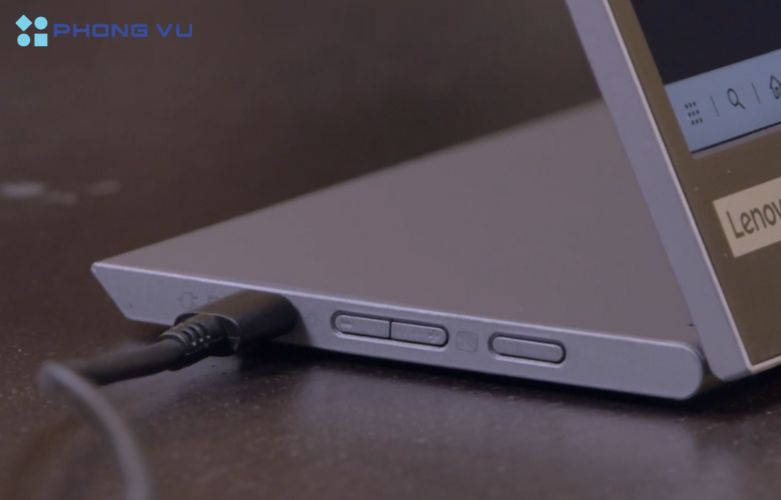 Với khả năng kết nối mạnh mẽ, màn hình Lenovo L15 là lựa chọn lý tưởng cho những người cần một màn hình di động để mở rộng không gian làm việc mà không cần nhiều dây kết nối phức tạp.