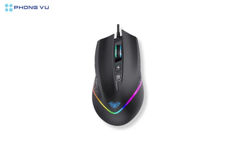 Cảm biến quang học cao cấp trên AULA F805: Chính xác, mượt mà và tối ưu hóa hiệu suất chơi game