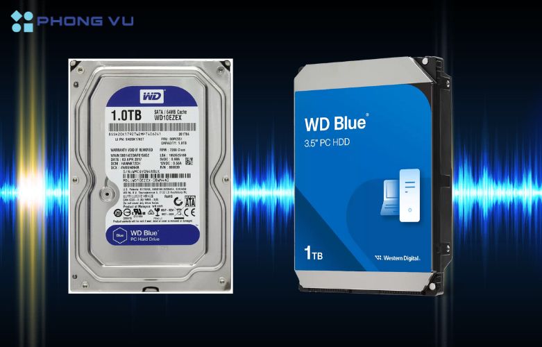 Với sự kết hợp giữa thiết kế chắc chắn và công nghệ tản nhiệt tiên tiến, Ổ cứng HDD Western Digital Blue 1TB 3.5" SATA 3 đáp ứng tốt nhu cầu lưu trữ trong môi trường làm việc văn phòng