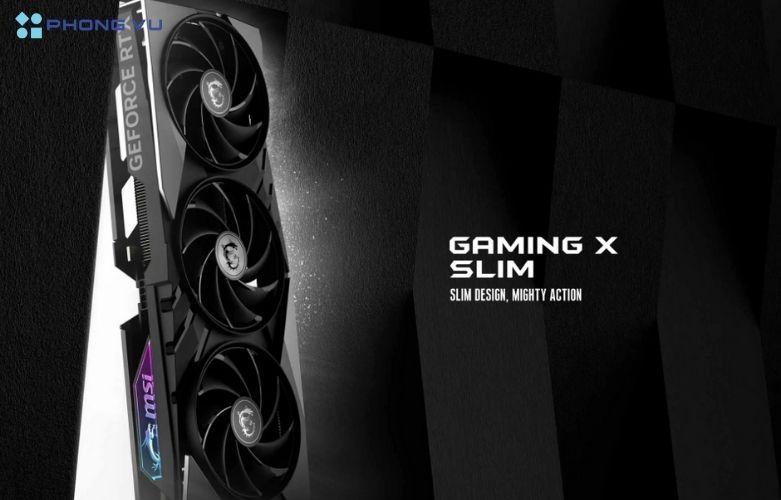 Card màn hình MSI RTX 4060 Ti GAMING X SLIM 16G 16GB GDDR6 là một lựa chọn lý tưởng dành cho game thủ và người làm đồ họa chuyên nghiệp