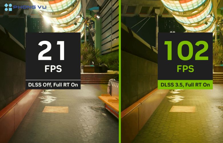 DLSS 3.0 AI tăng cường hình ảnh mượt mà, rõ nét trên MSI RTX 4060 Ti