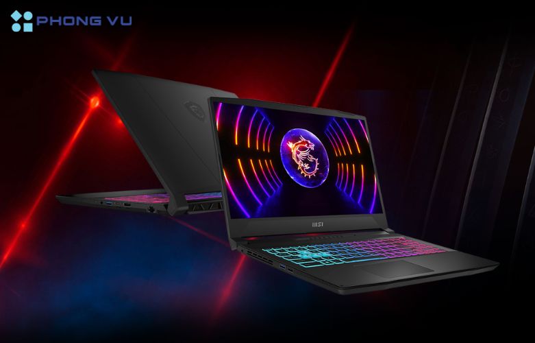 Nhờ RAM DDR5 và SSD NVMe PCIe Gen4 đảm bảo laptop MSI Katana 15 B13VEK-2256VN có thể xử lý tốt mọi tác vụ đa nhiệm, từ công việc hàng ngày đến những yêu cầu khắt khe nhất.