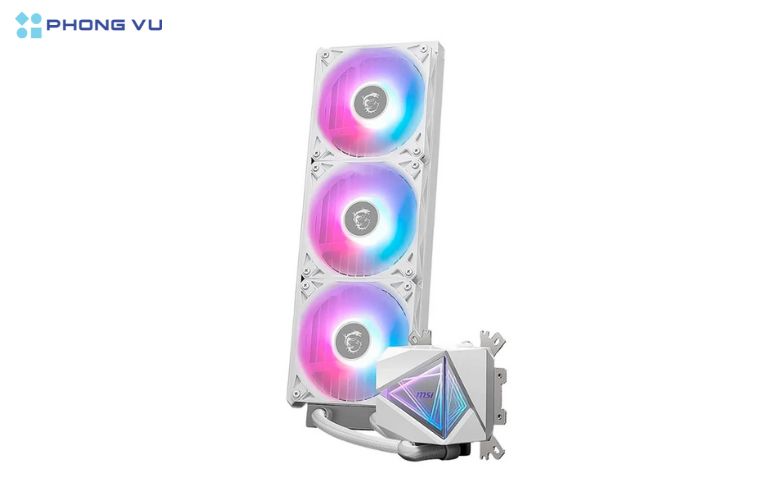 Kích thước quạt 120mm với lưu lượng không khí 70.7 CFM đảm bảo tản nhiệt mạnh mẽ