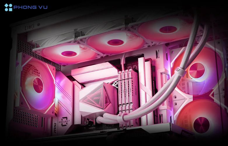 Đèn LED ARGB sáng tạo, mang đến hiệu ứng ánh sáng nổi bật cho hệ thống PC của bạn