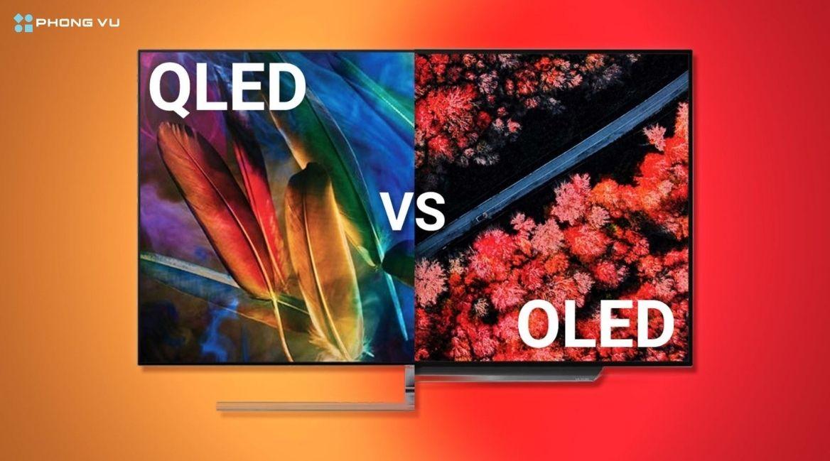 So sánh màn hình OLED với QLED